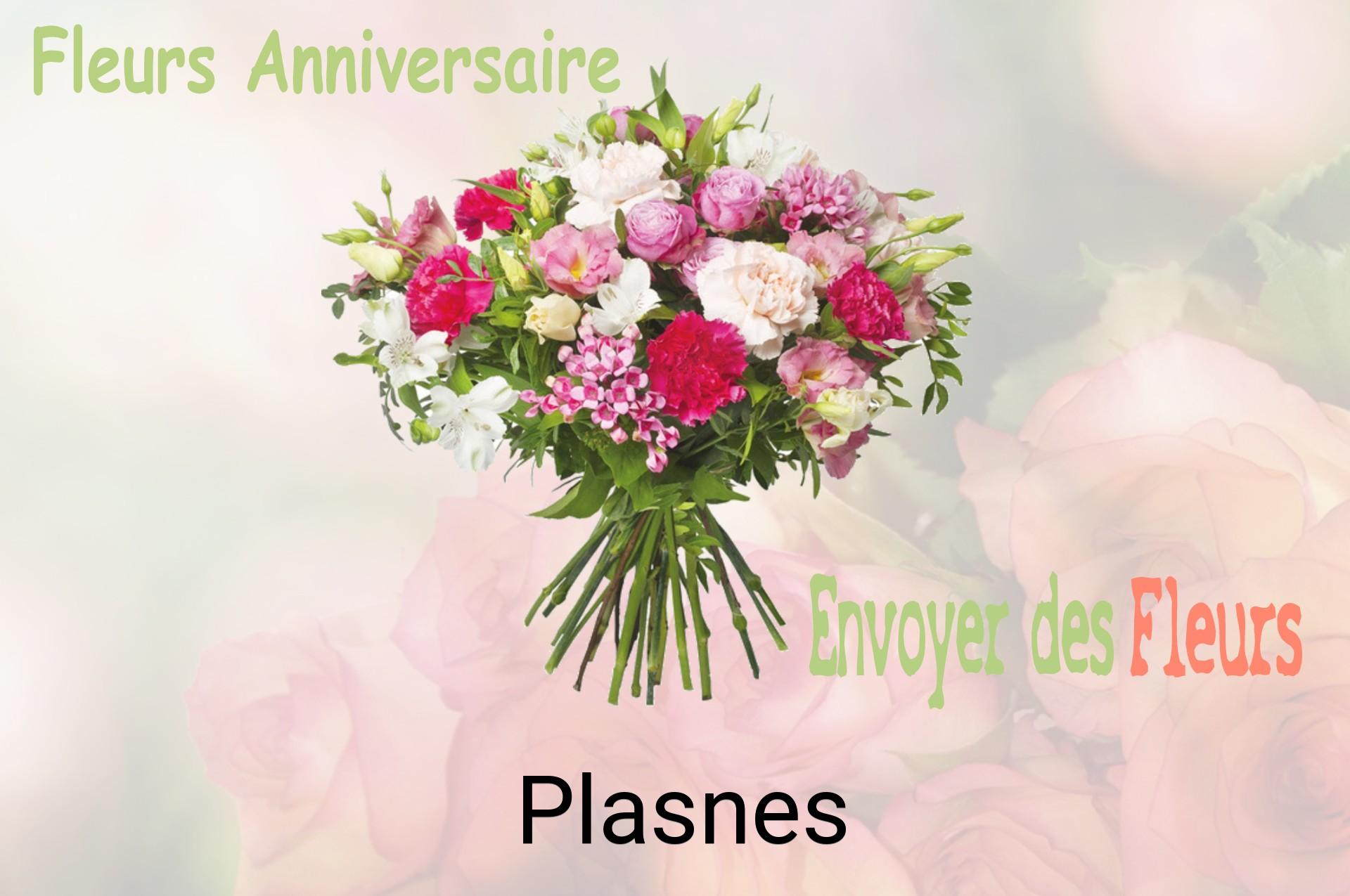 Bouquet de fleurs d’anniversaire livré à Plasnes